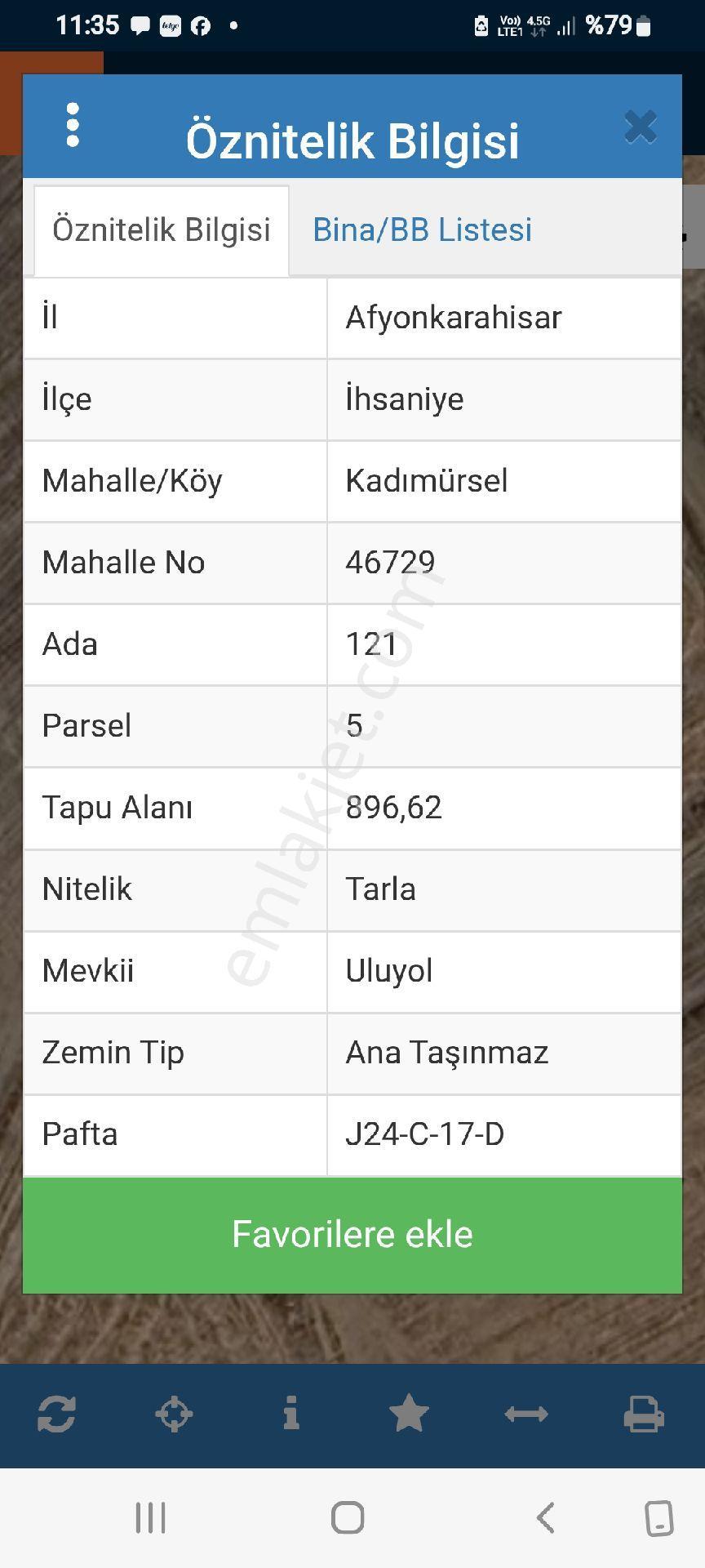 Afyon Emlak Ofisinden Satılık Arsa - Görsel 2