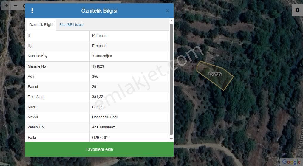 Talha Tozduman'dan Ermenek Y.çağlarda Telefon Parasına Müs. Tapu