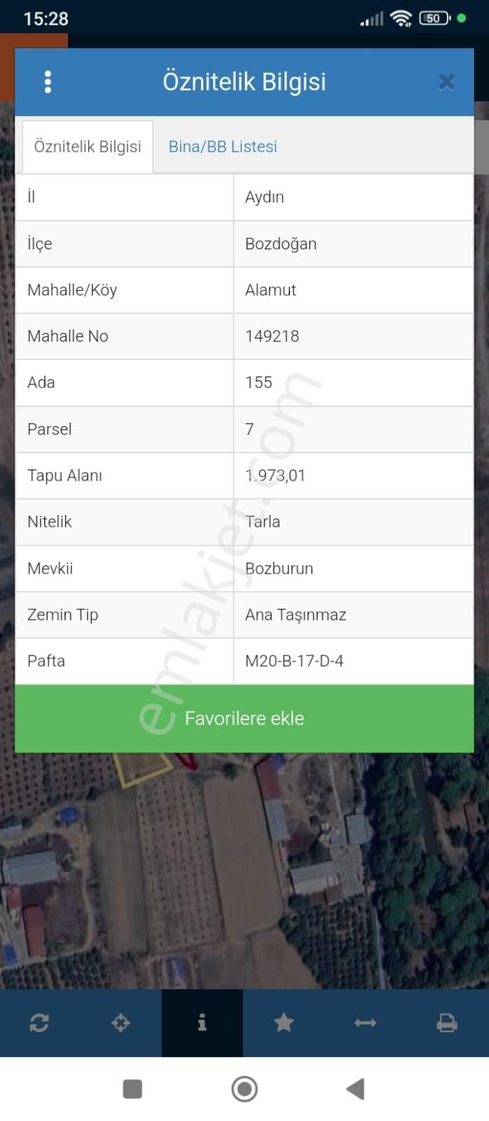 Nazilli-bozdoğan - Yenipazar Yolu Kavşağına Yakın Mevkide Satılık Tarla - Görsel 4