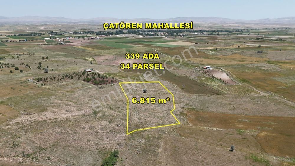 Akören Tülce De 6.815 M² Şahane Fırsat Tarla