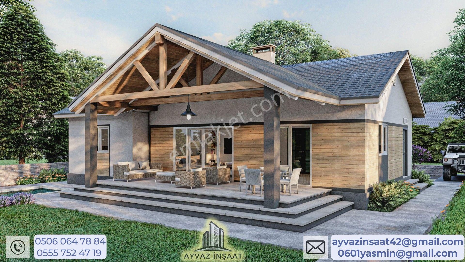 🏡 Ayvaz Gayrimenkul'den 142m² 3+1 Prefabrik Ev ( Arsa Sizden Ev Bizden )