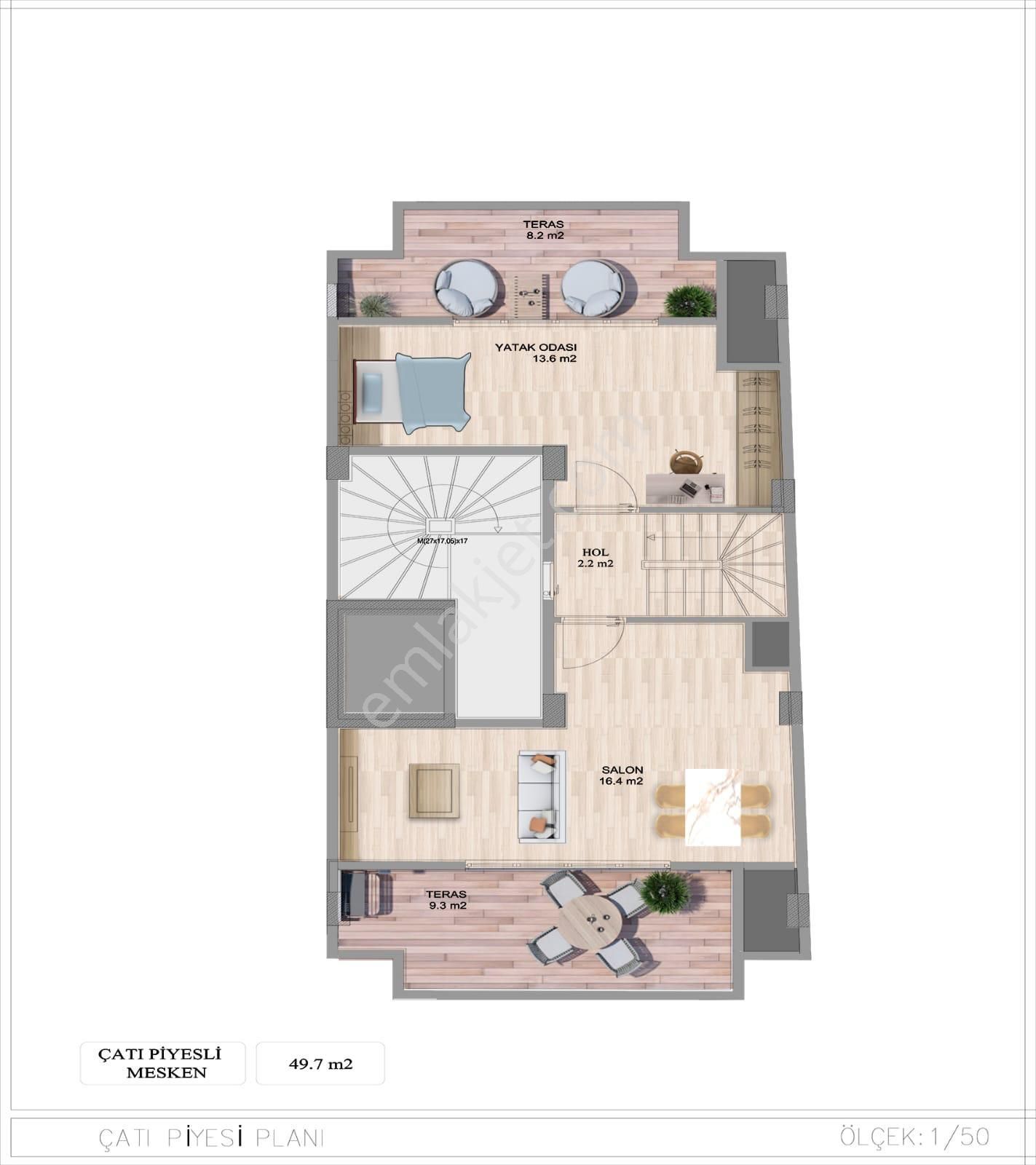 Beyoğlu Cihangir Deniz Manzaralı Sıfır Satılık Bina - Görsel 12