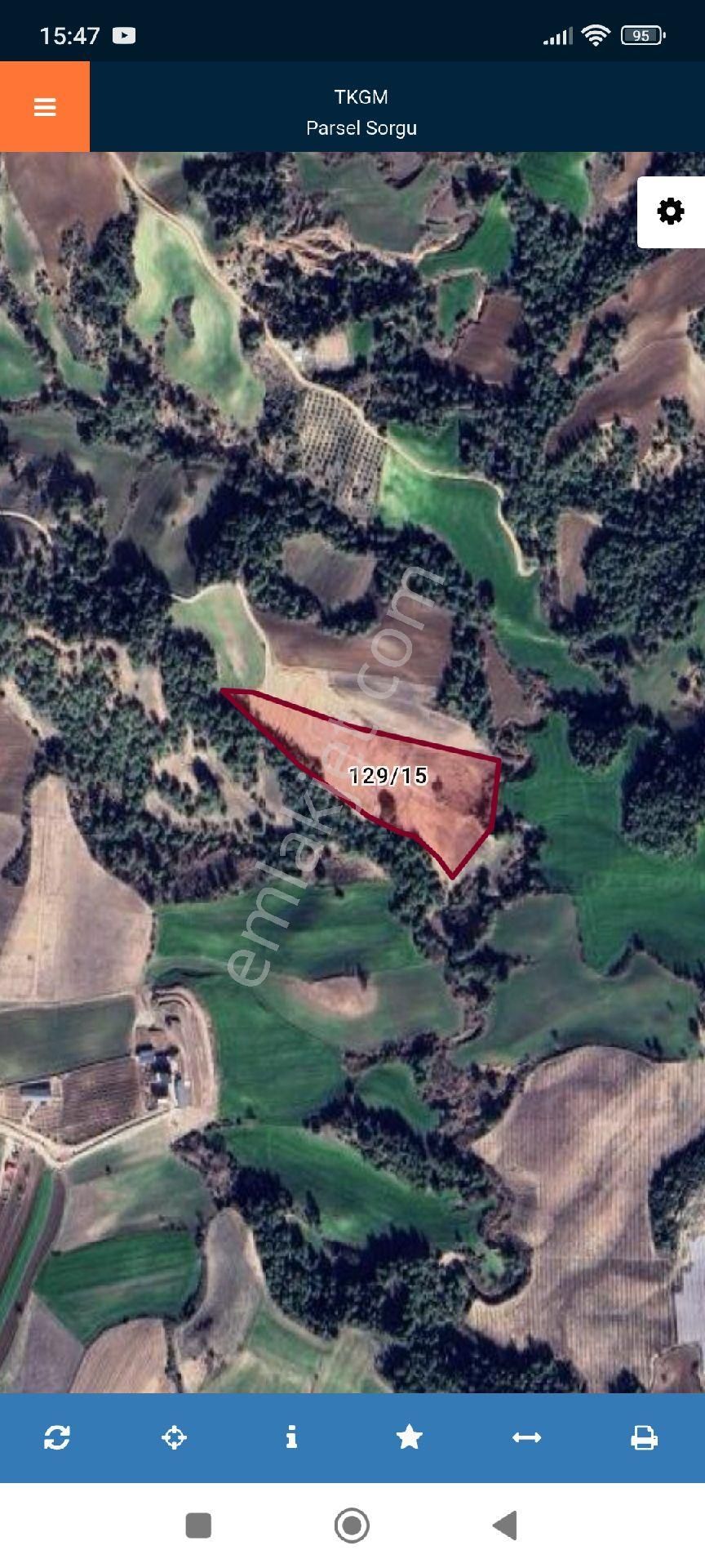 Kuzgun'da 3.600 M2 Çevrili Suyu Çekili Satılık Hobi Bahçesi