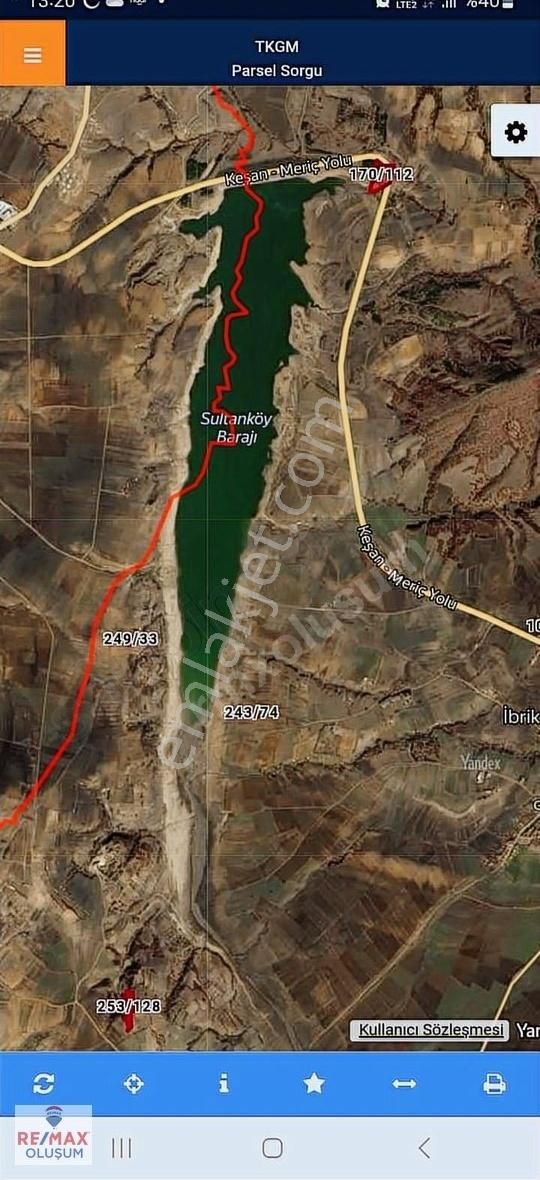 İpsala İbriktepe'de Sınır Kapısına 10 Km Mesafede