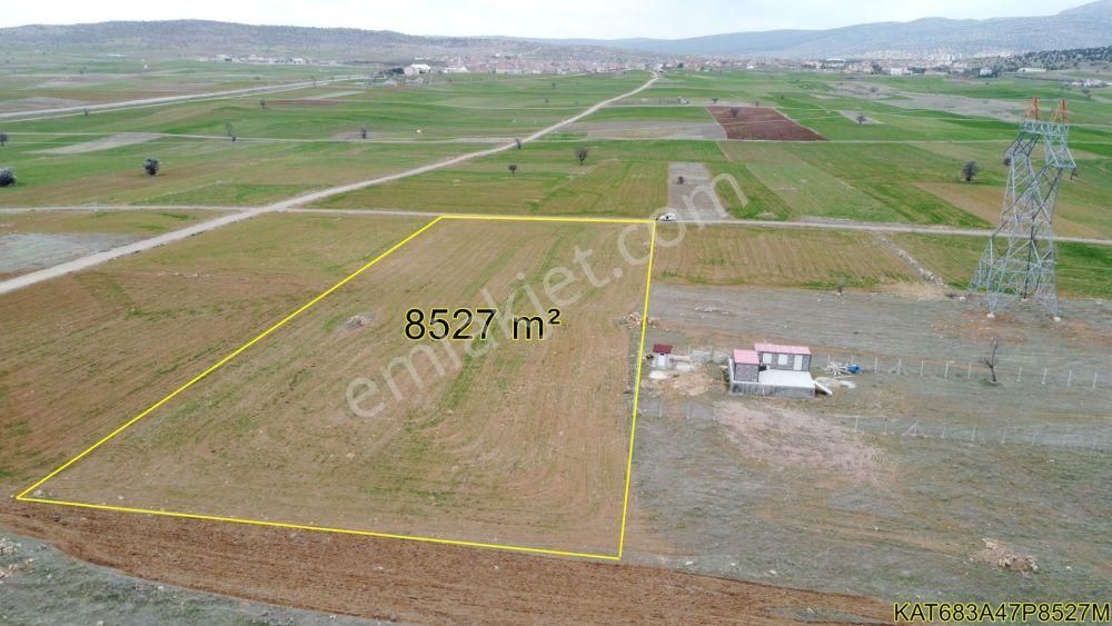 Konya / Akören / Tülce'de 8.527 M² Müstakil Tapulu Verimli Tarla