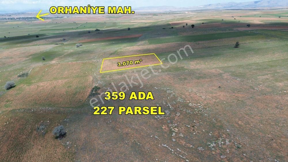 Akören Hacılar Da 3.070 M² Tek Tapulu Verimli Tarla