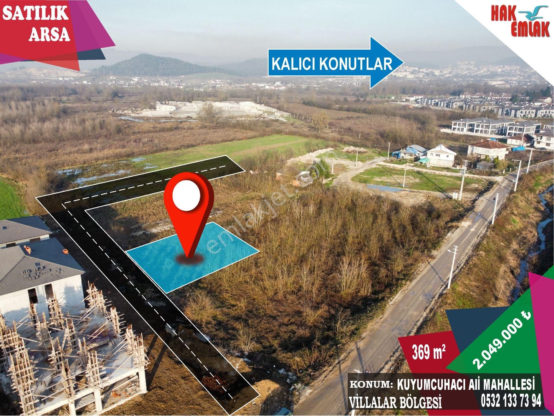 Hak Emlak'tan Villa Yapımına Uygun Satılık 369 M² Fırsat Arsa