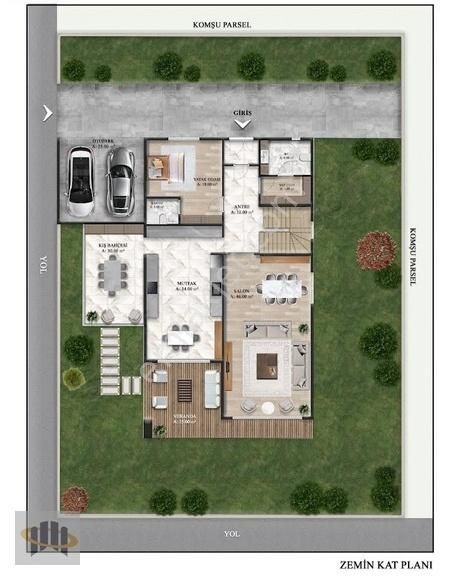 Osmangazi Aksungur'da Özgün Mimarili Satılık 5+1 Lüks Villalar - Görsel 12