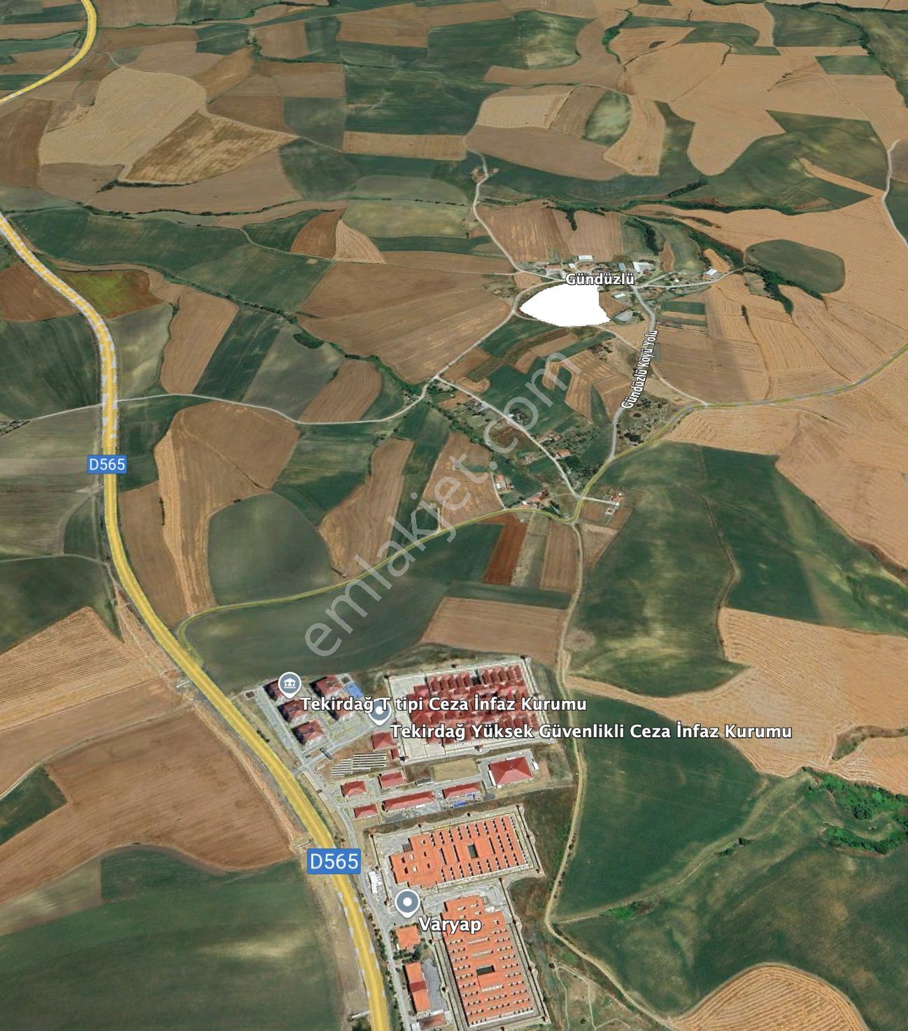 Tekirdağ Gündüzlü'de 125 M2 Arsa Tapulu - Görsel 3