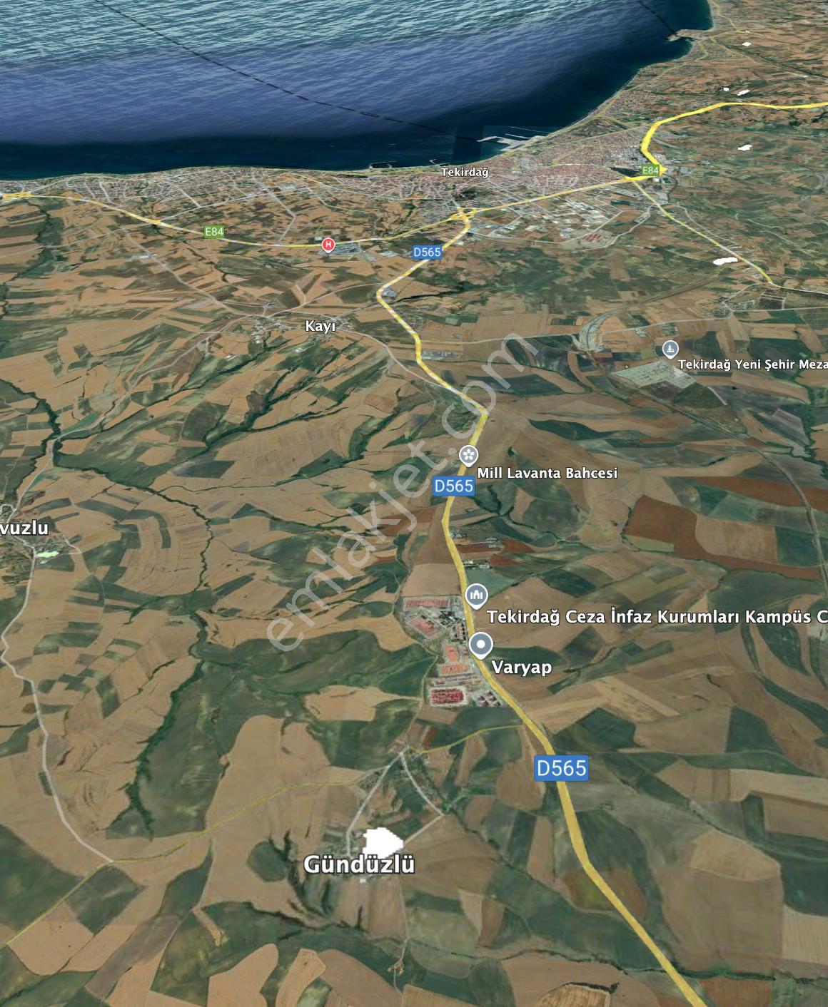 Tekirdağ Gündüzlü'de 125 M2 Arsa Tapulu - Görsel 22