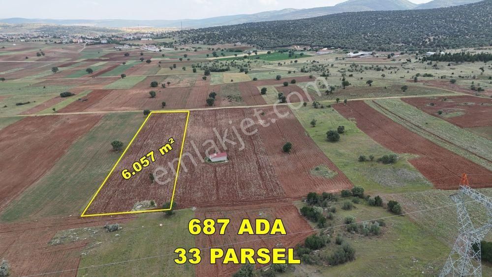 Konya / Akören Merkezde 6.057 M² Müstakil Tarla Fırsatı