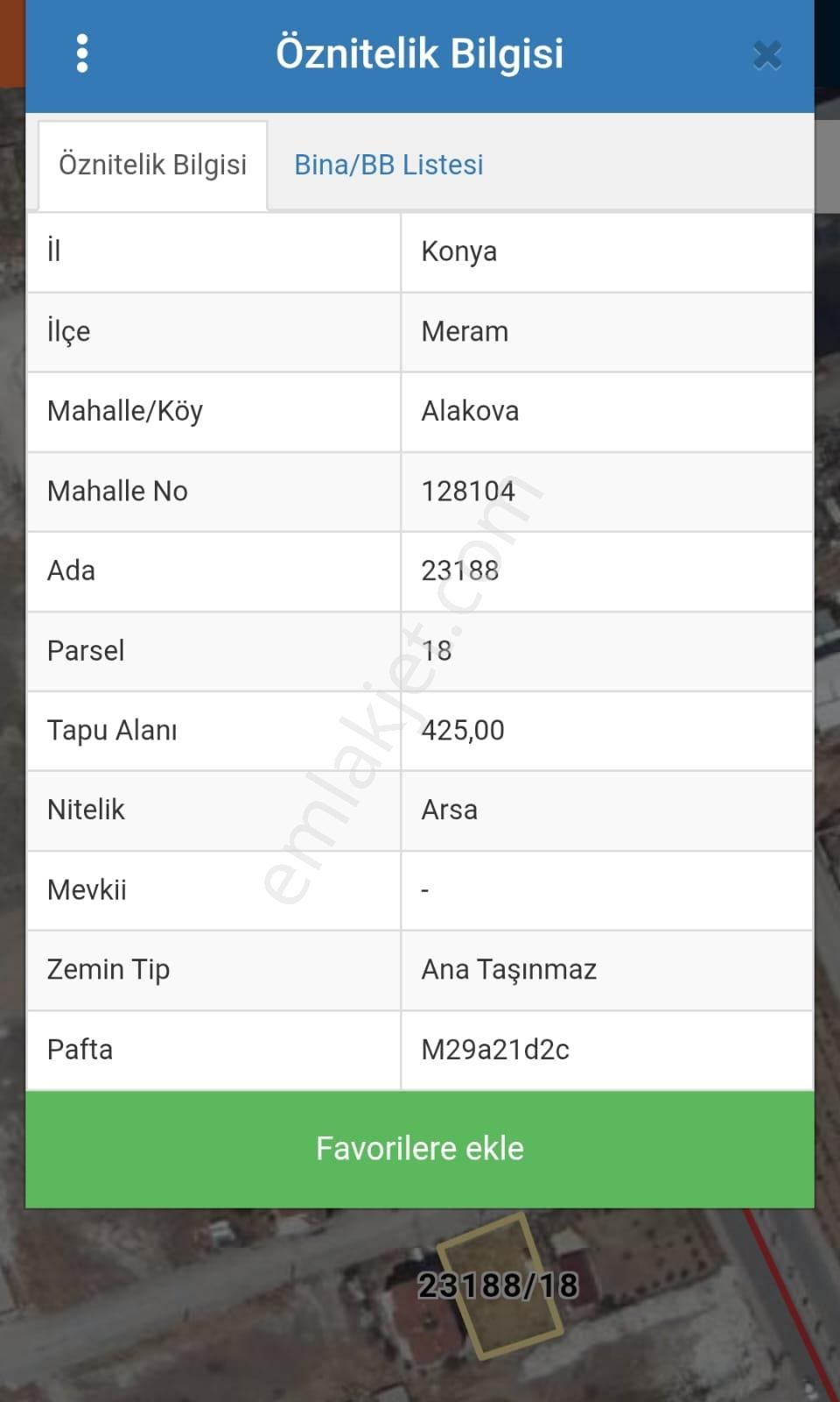 Ayn Gayrimenkul Den Alakova Da 4 Dairelik Arsa - Görsel 2