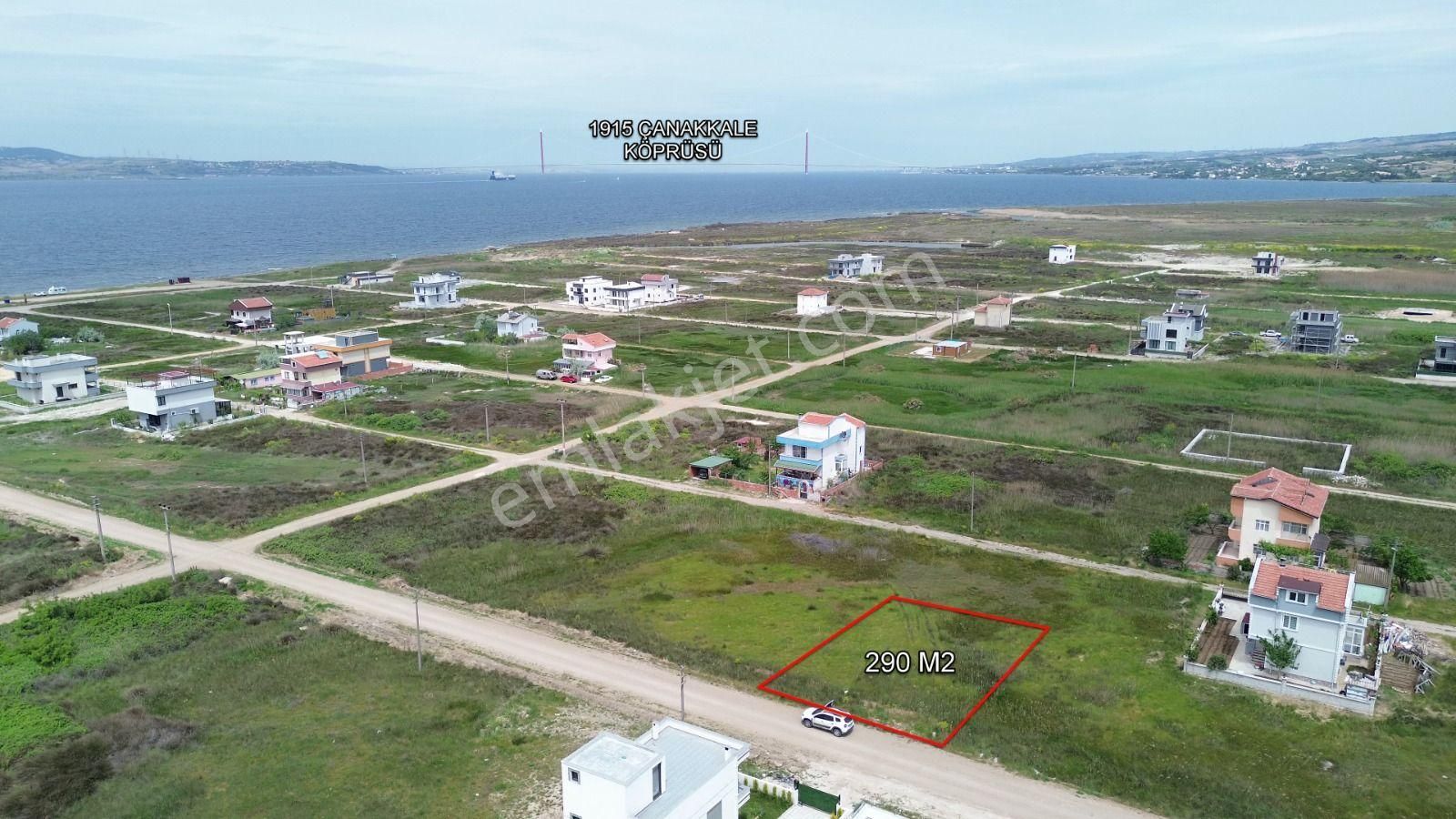 Lapseki Umurbey Sahilde 290m2 İmarlı Arsa Satılık