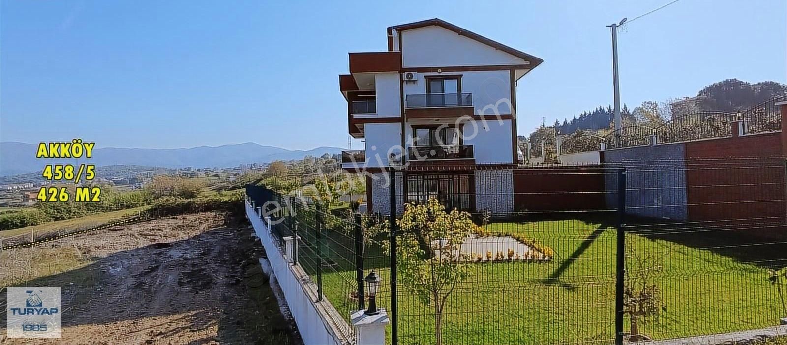Termal Akköyde Muhteşem Doğa Manzaralı 426 M2 Arsa
