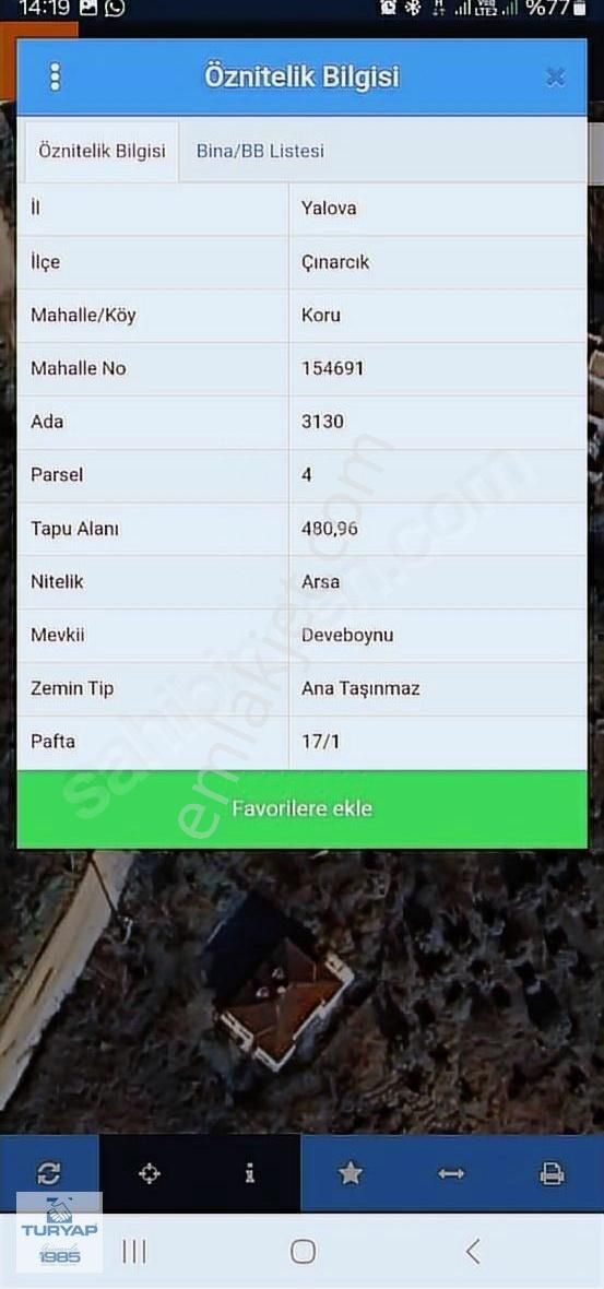 Çınarcık Koru Deveboynu Doğa Ve Deniz Manzaralı Arsa