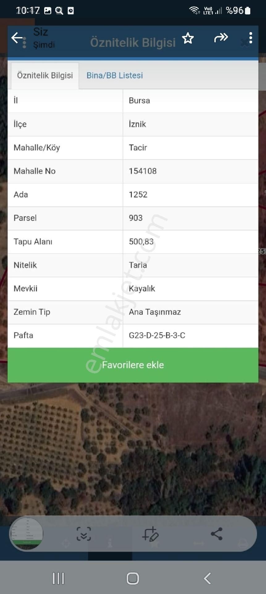 Sahibindensatilik 500 Mt Tarla Çoookuyguna İznik Tacirde Köyün Yaninda - Görsel 10
