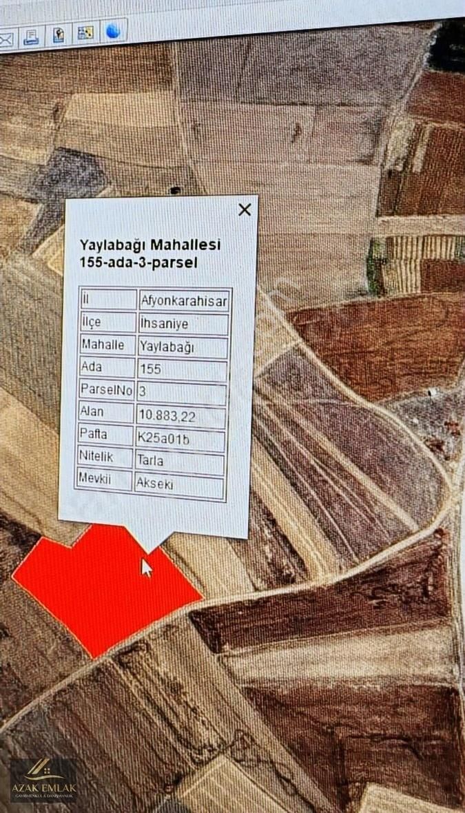 Azak Emlak'tan Yaylabağında Satılık Fırsat Tarla