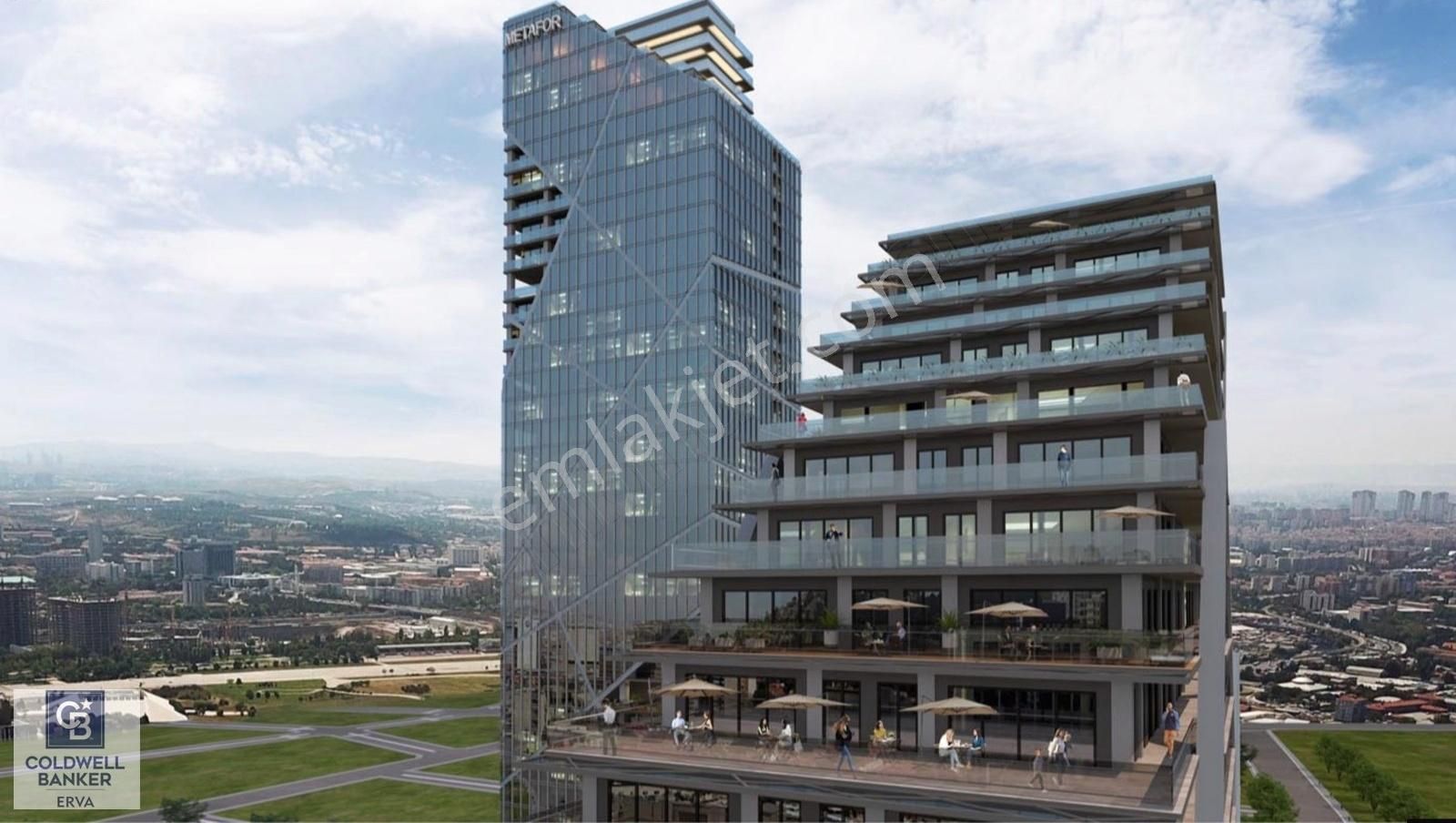 Metafor Ankara 10.kat Satılık 2+1 Avm Cepheli Daire Rezidans
