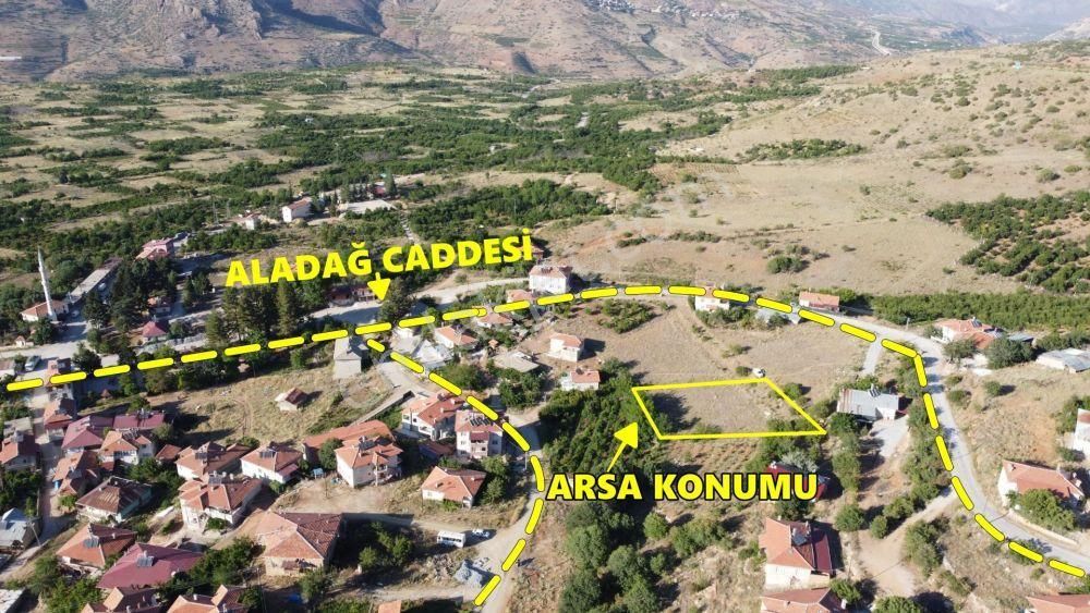 Konya / Hadim'de İmarlı Arsa Fırsatı 968 M² Tek Tapu
