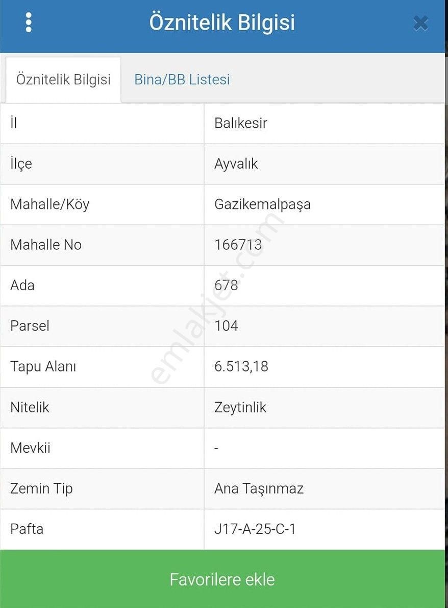 Can Emlak’tan Ayvalık’ta Yatırımlık Ulaşımı Kolay Zeytinlik! - Görsel 2