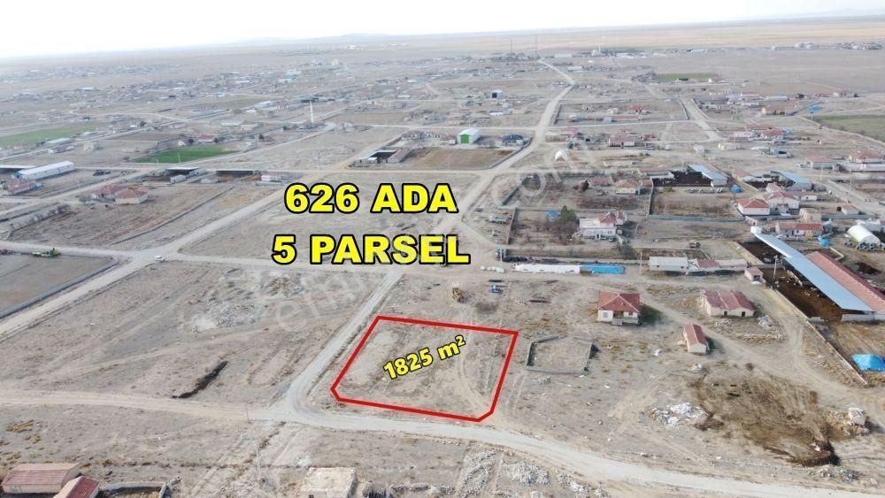 Konya / Cihanbeyli / Taşpınar-yeniyayla 1.825 M² Köşe Parsel İmarlı Arsa