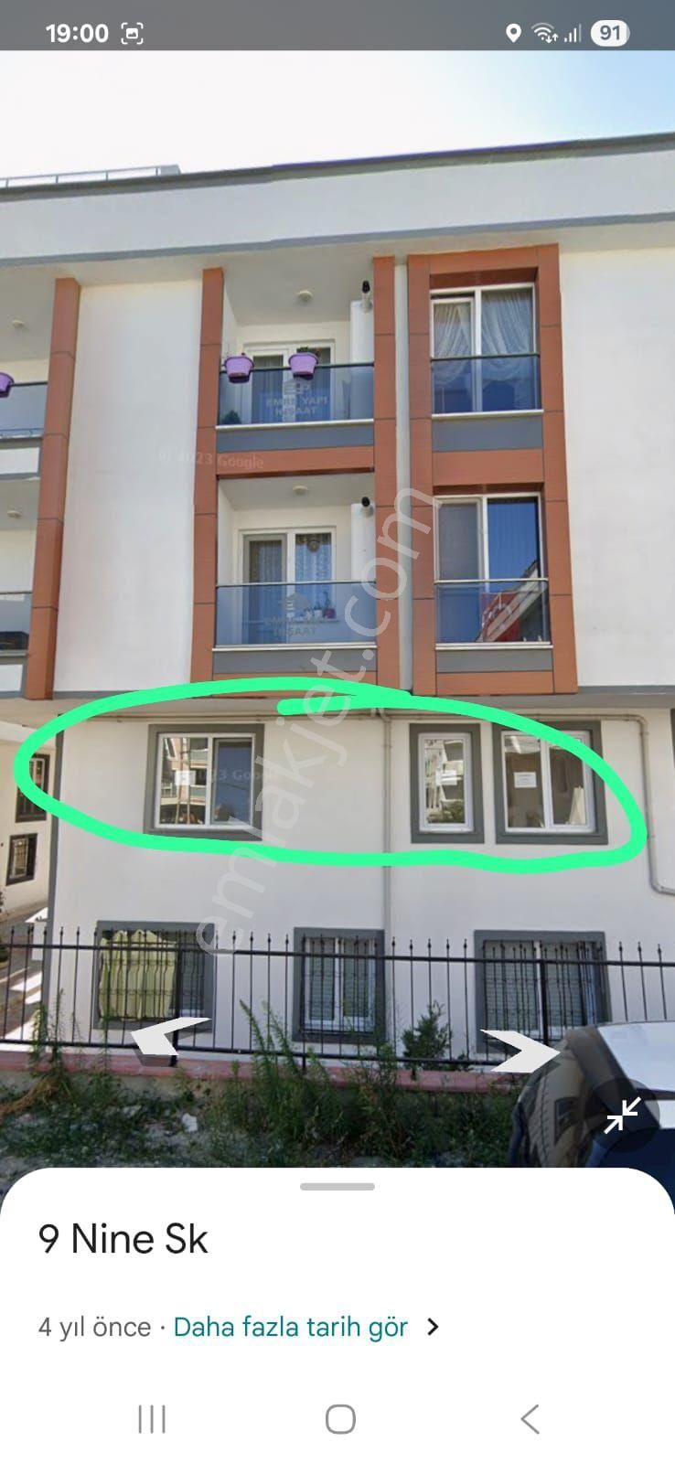 Kavaklı'da Kiralik 2+1 Yuksek Giris Daire