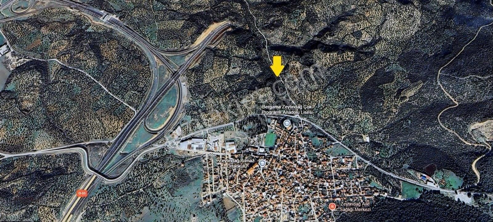 Bergama-zeytindağ Merkez Lokasyonda Zeytinlik (ev-araç Takaslı)