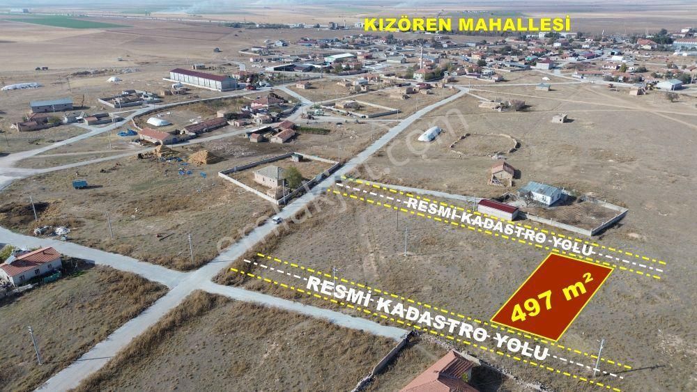 Konya / Karatay / Kızören Mahallesinde 497 M² Müstakil Tapulu Konut İmarlı Arsa