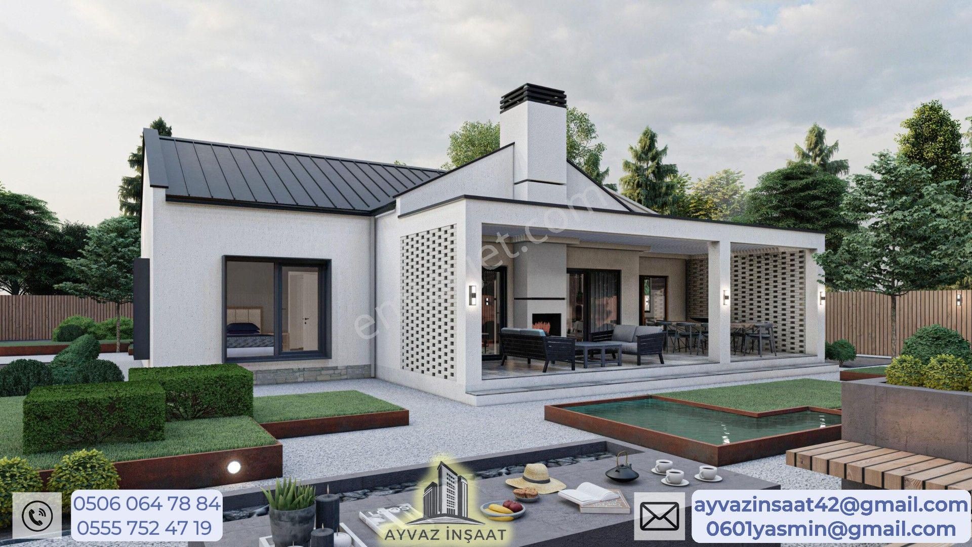 🌿 Doğanın Kalbinde Bir Yaşam – 165m² 3+1 Müstakil Prefabrik Villa ( Arsa Sizden Villa Bizden )