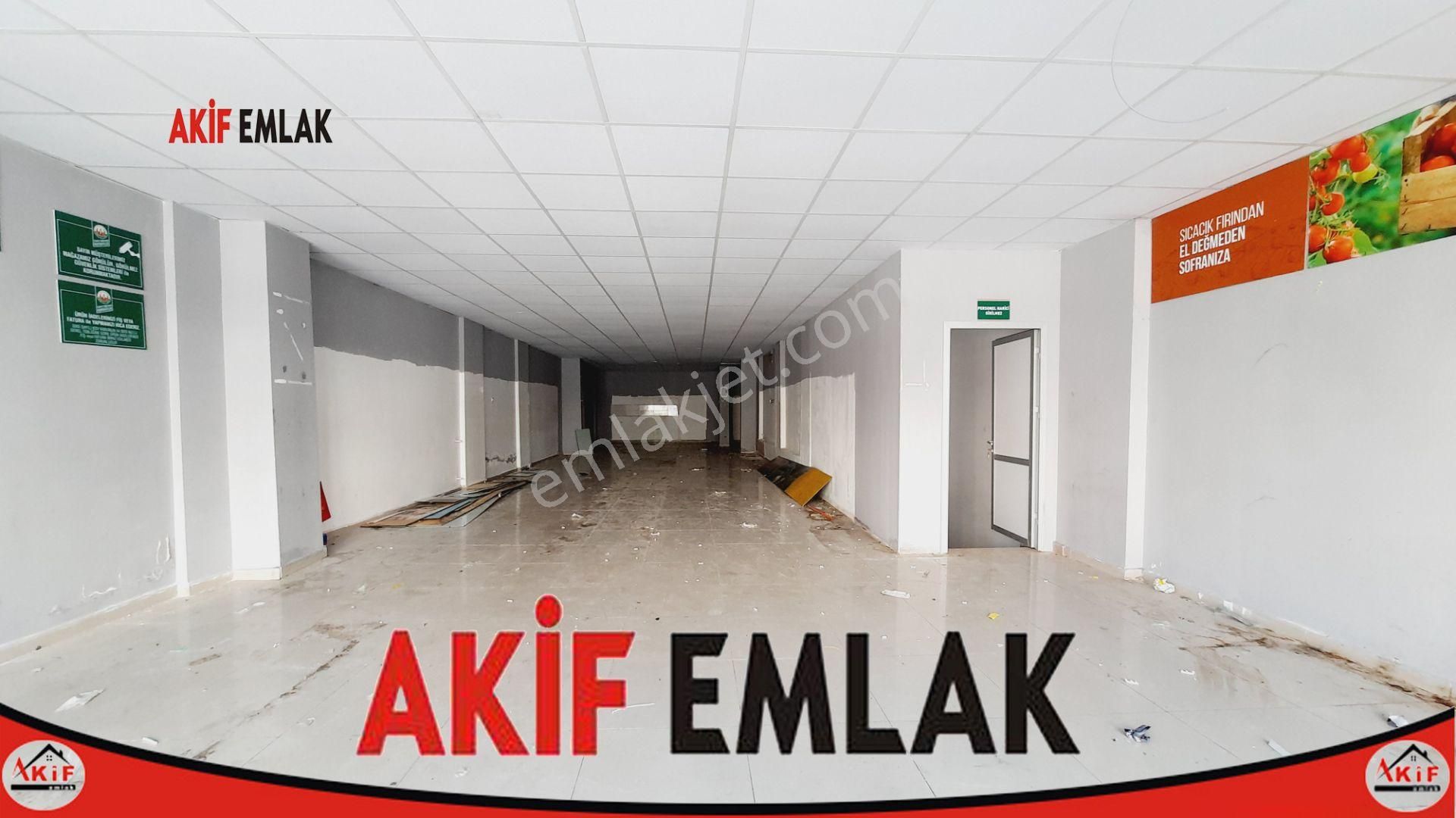 Akif'ten Etimesgut Piyade'de 2022 Cadde Üzeri 300 M2 Ön Cephe Depolu Kiralık Dükkan