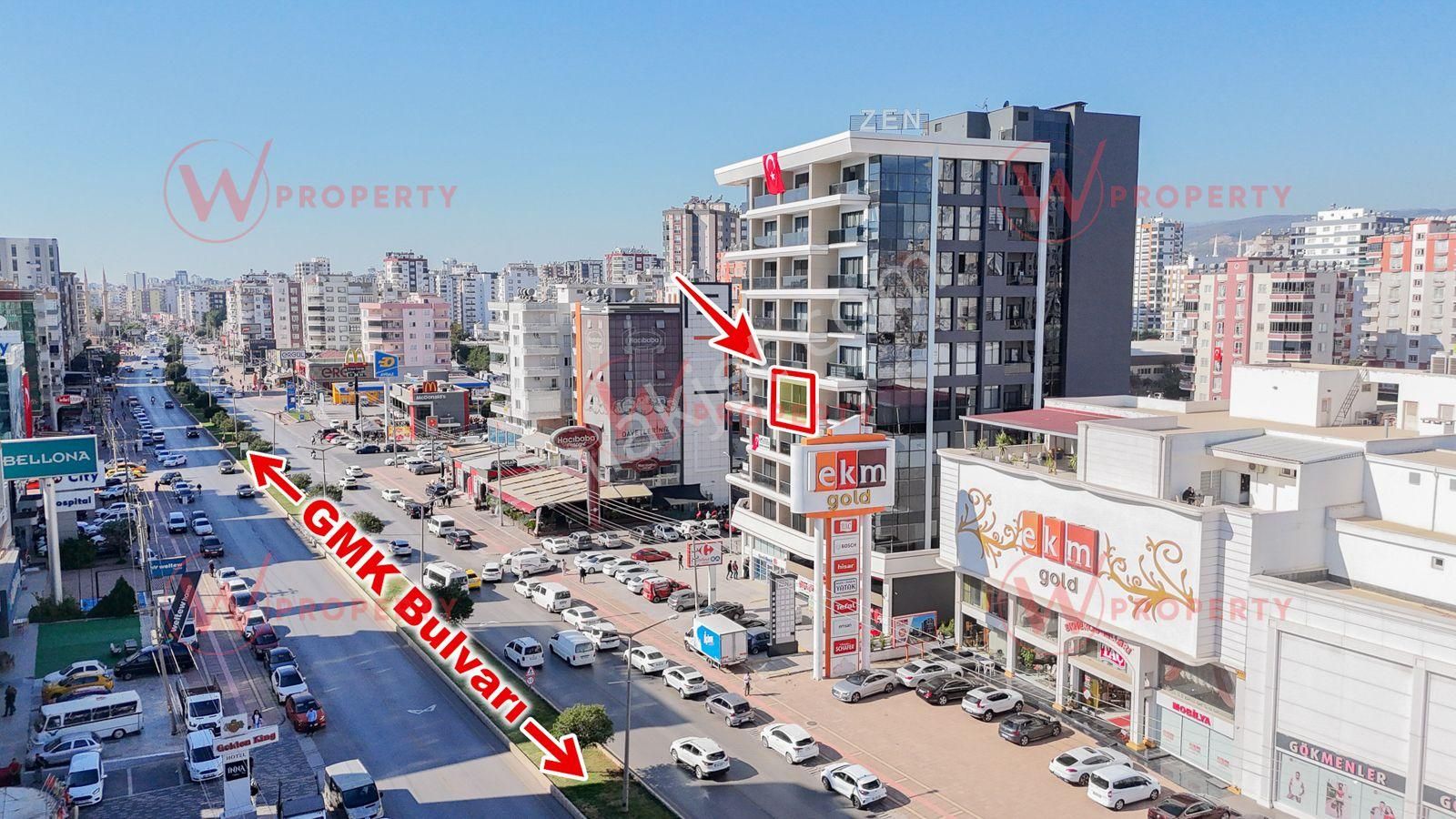 W Property Mezitli'de Gmk Blv.üzeri Zen Office'de Kiralık