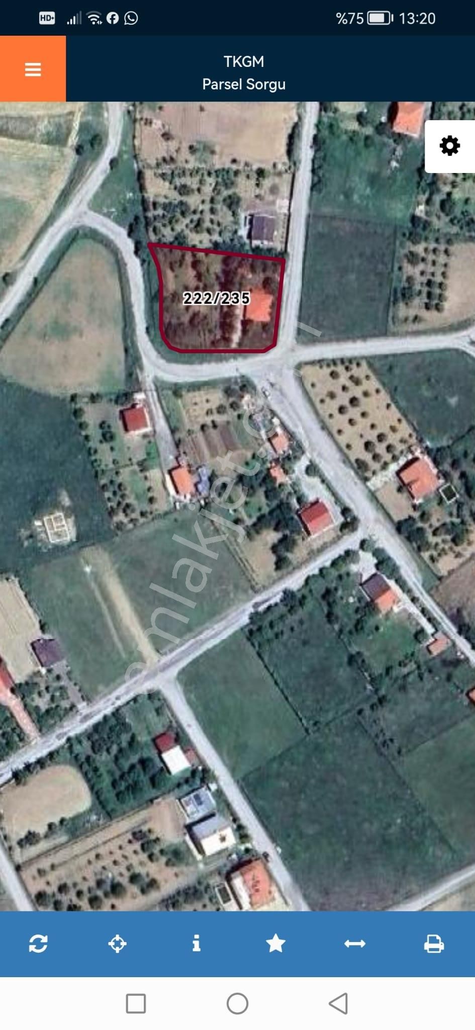 Çorum Merkez Hoy Hoy Çoraklık Mevkide 2 Kat İmarlı Arsa