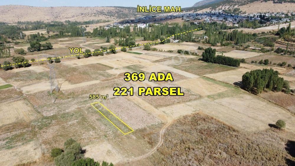 Konya / Meram / İnlice'de Bahçelik 585 M² Yeşillikler İçinde Tarla