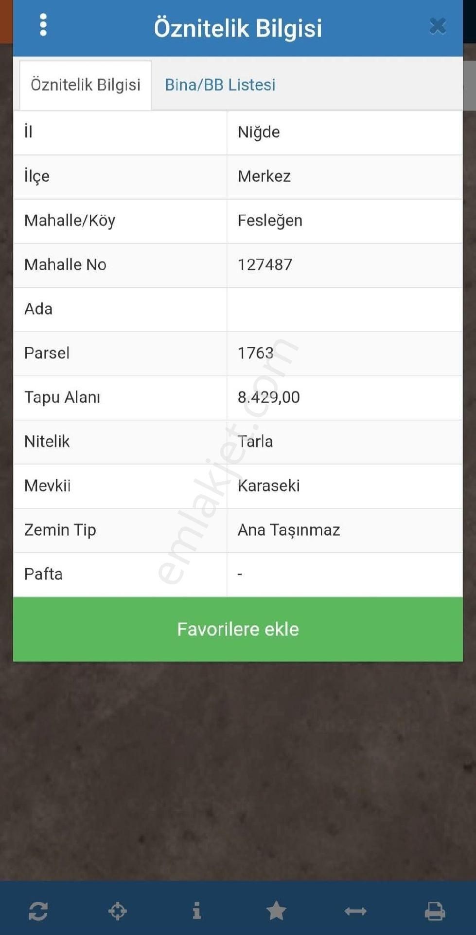 ⚫️ Niğde Merkez Fesleğen'de Kaçırılmayacak Çok Uygun Fırsat Arazi