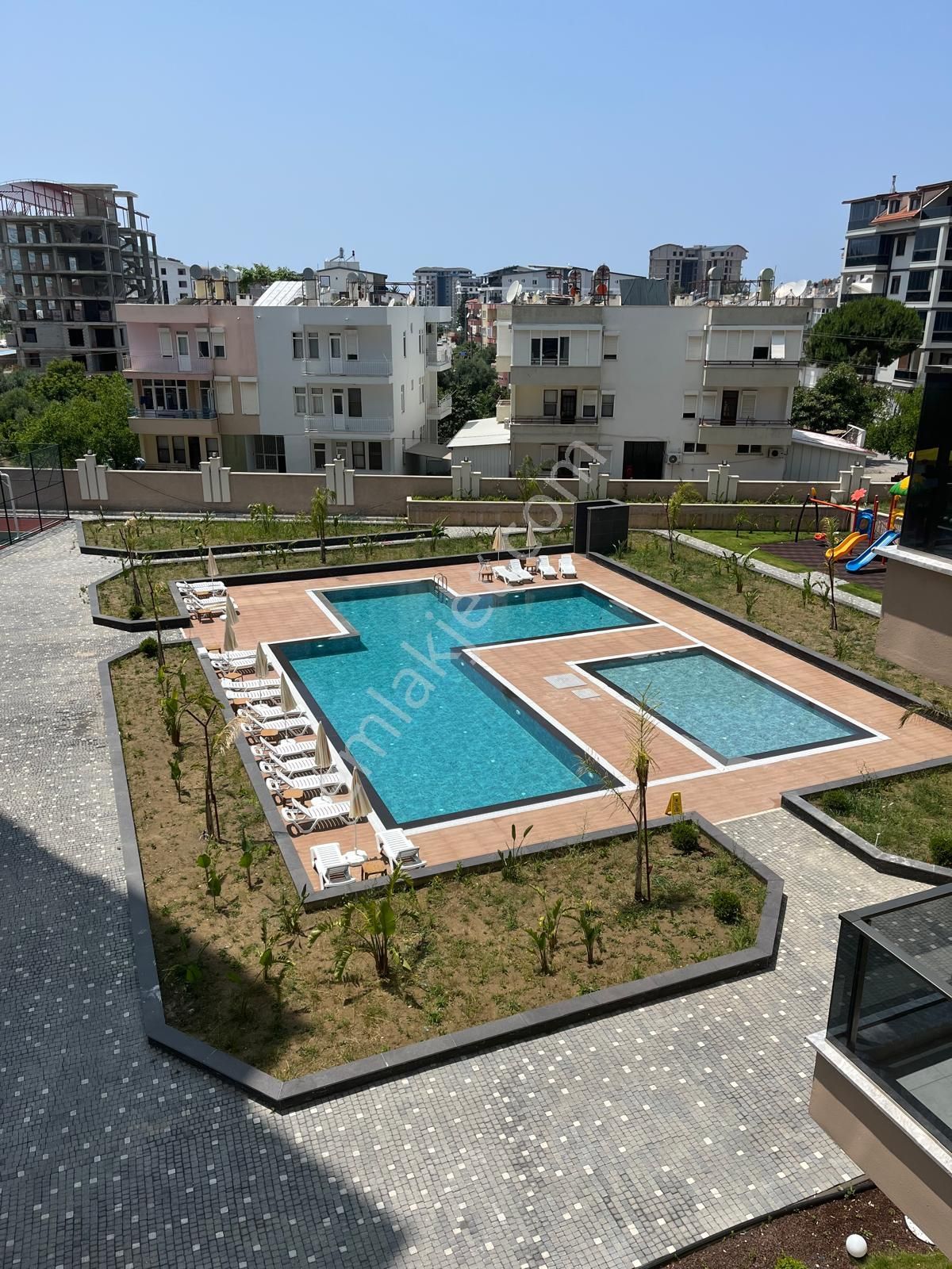 Gazipaşa Anteras Koru Resıdence 1+1 Satılık Köşe Daire