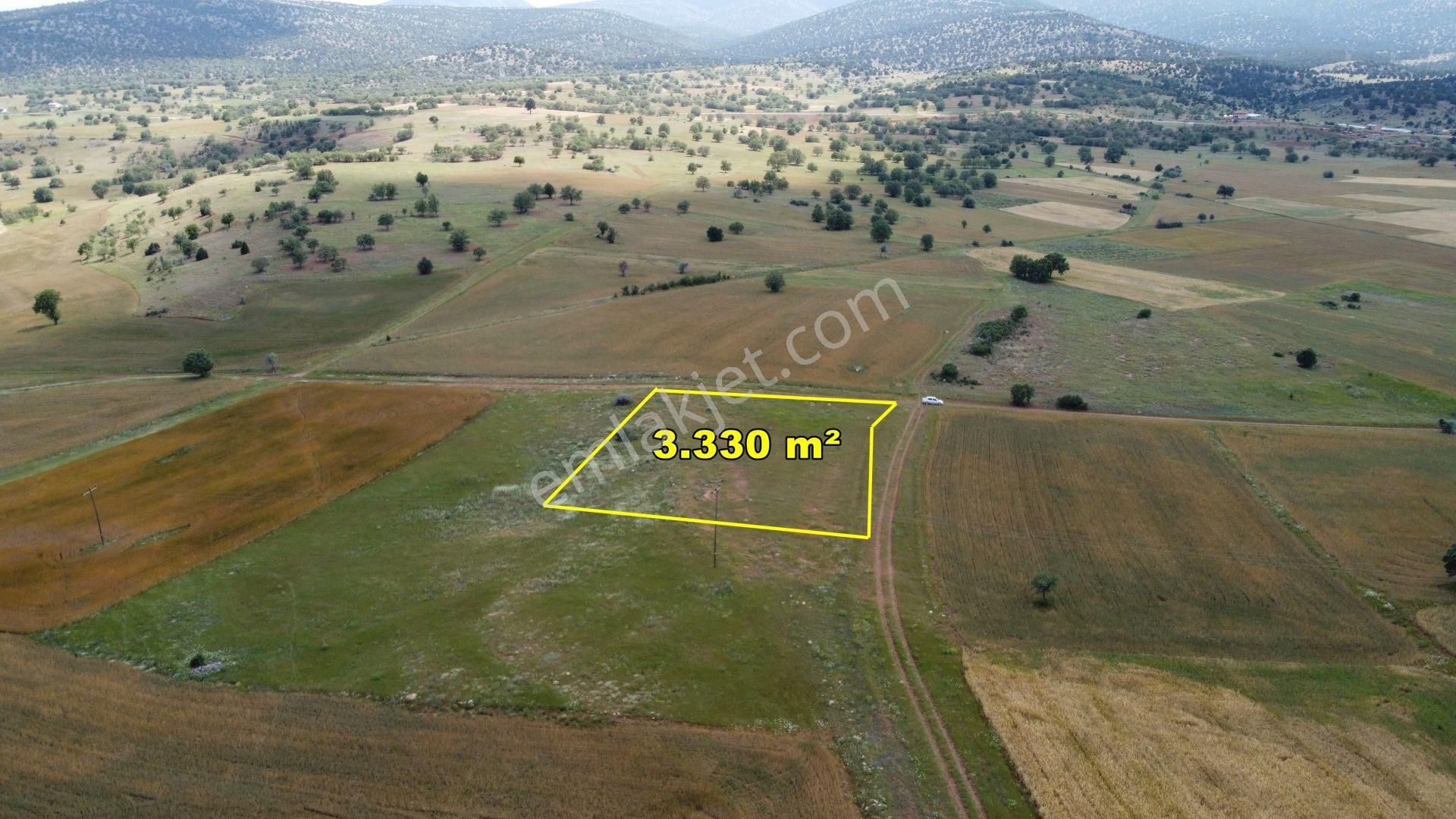 Konya / Akören / Tülce 3.330 M² Müstakil Tapulu Tarla