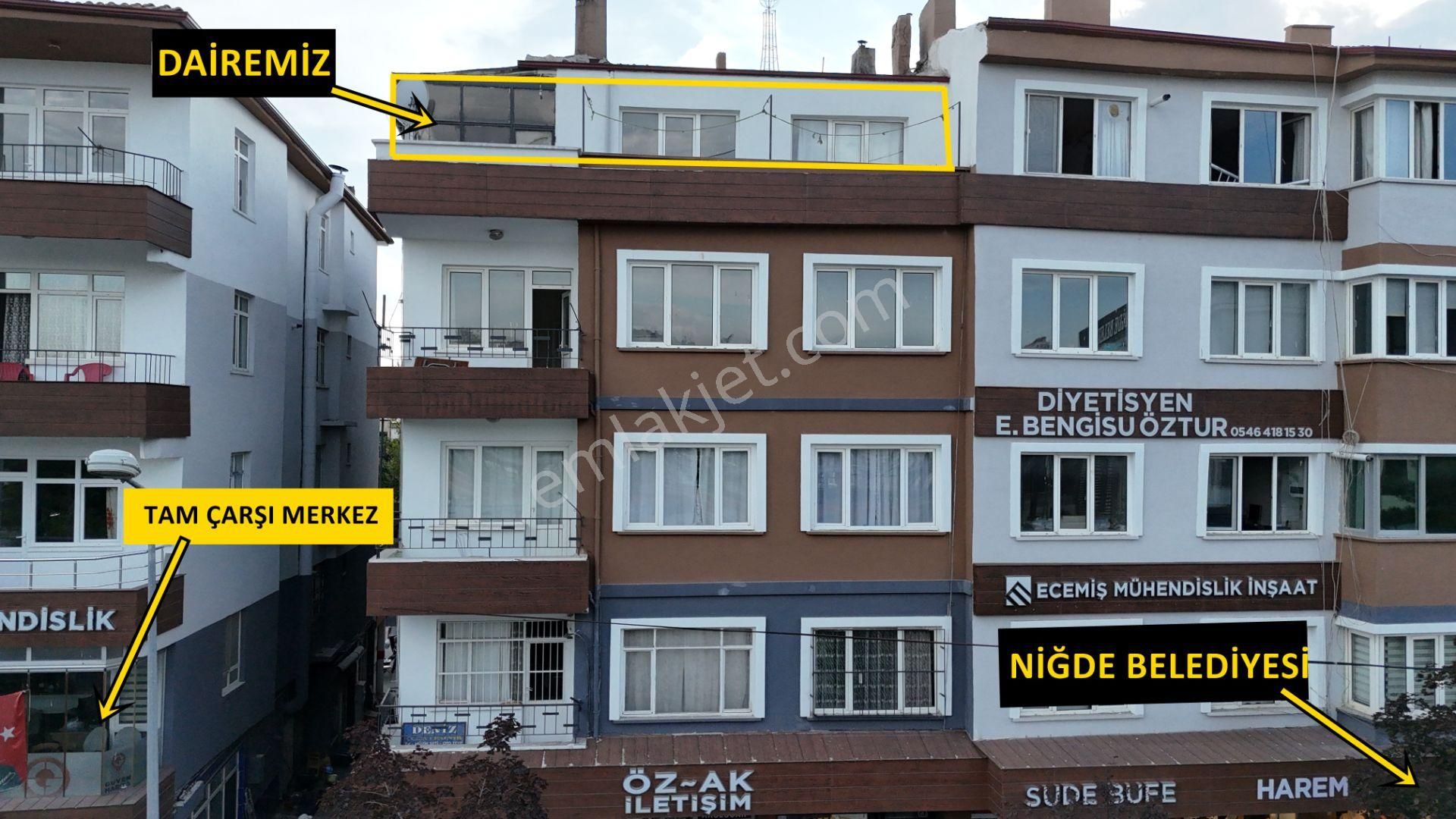 E.gökal Tam Çarşı Merkez Niğde Belediyesi Yanı ! 1+1 Yatırım !