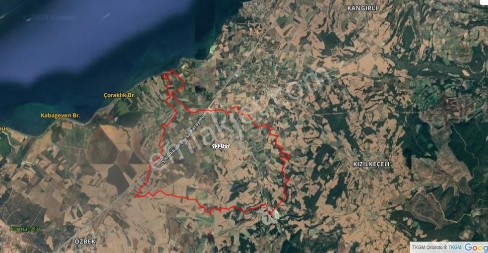 Çanakkale Merkez Musaköy Tek Tapu 5.16m2 Satılık Arsa