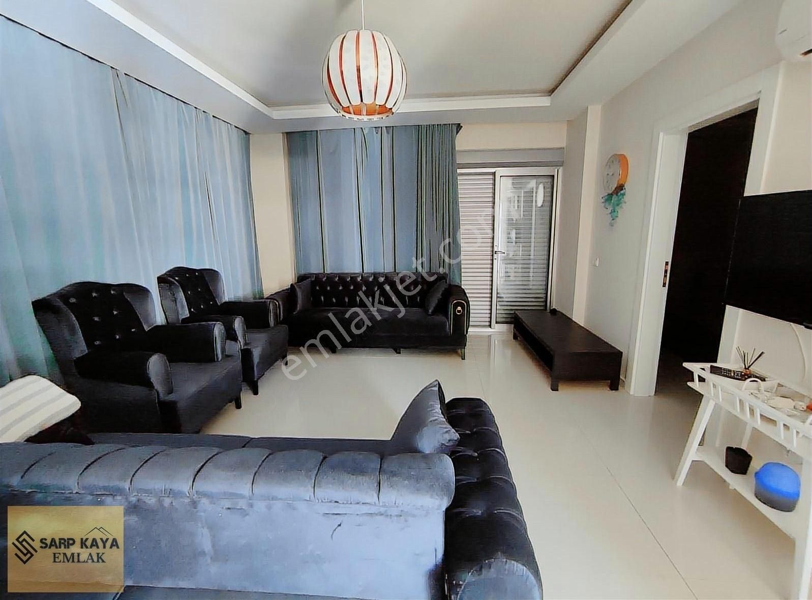 Alanya Kestel'de Denize 200 M Satılık Full Eşyalı 1+1 Daire - Görsel 23