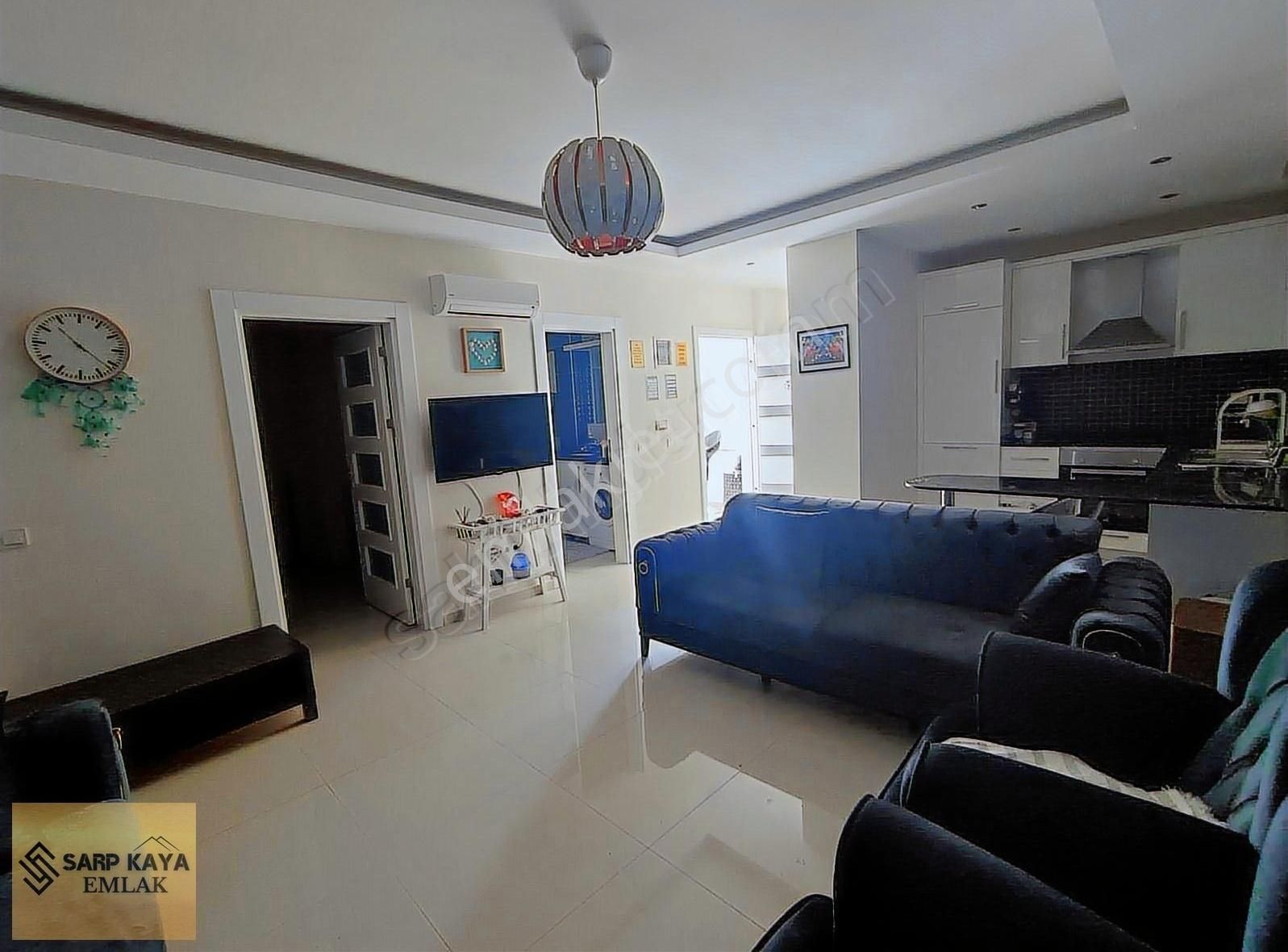 Alanya Kestel'de Denize 200 M Satılık Full Eşyalı 1+1 Daire - Görsel 6