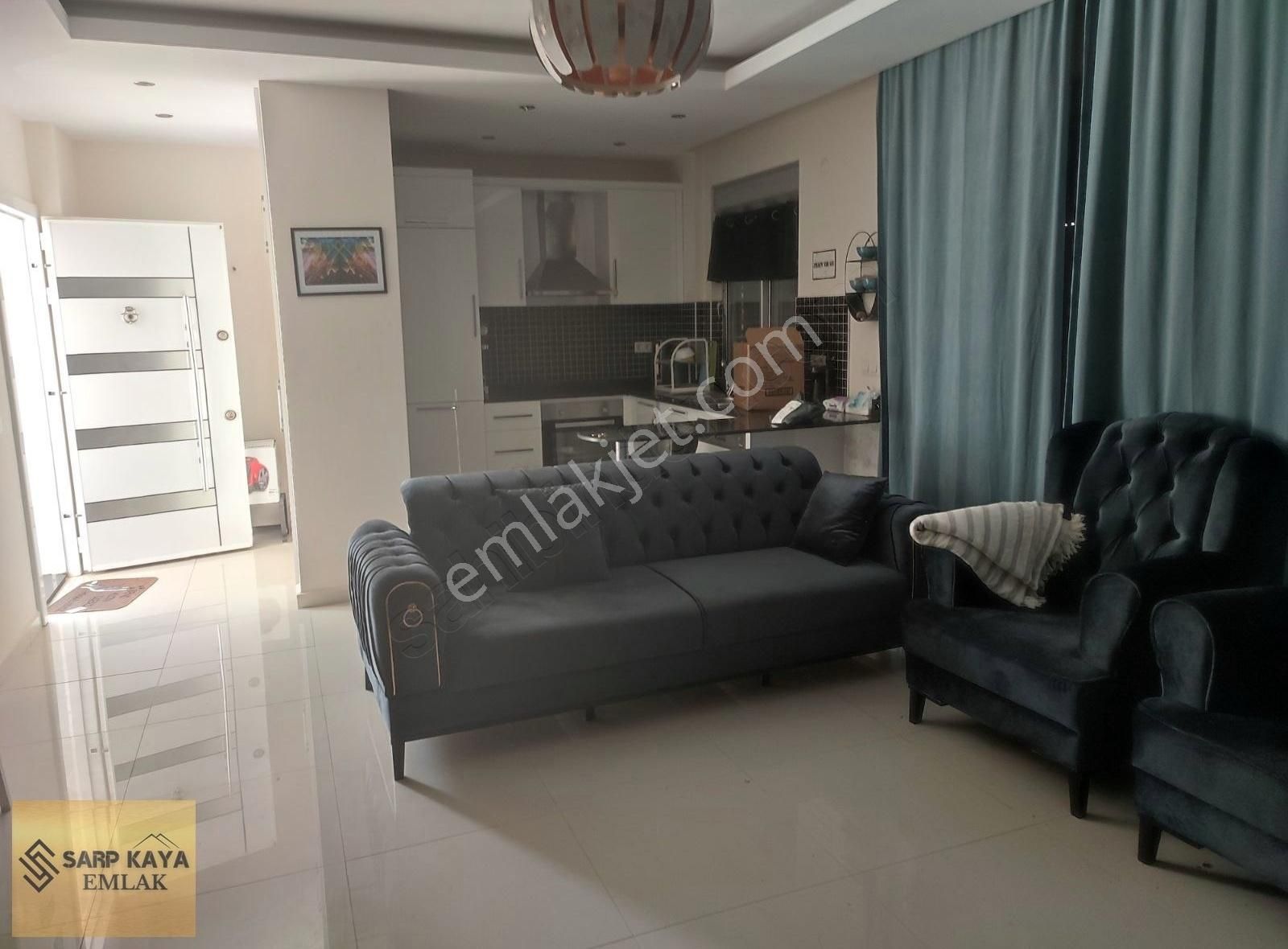 Alanya Kestel'de Denize 200 M Satılık Full Eşyalı 1+1 Daire - Görsel 27