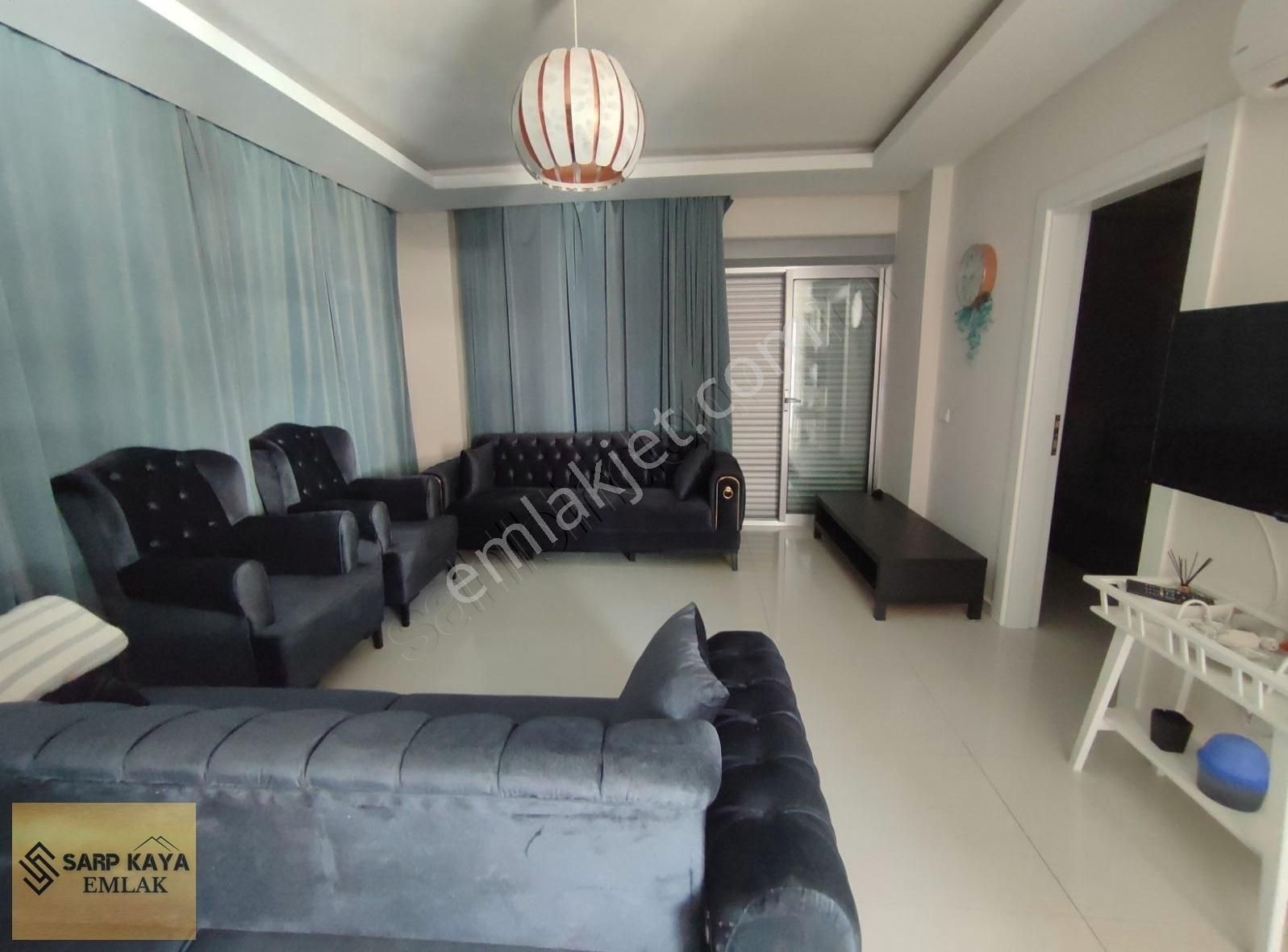 Alanya Kestel'de Denize 200 M Satılık Full Eşyalı 1+1 Daire - Görsel 21