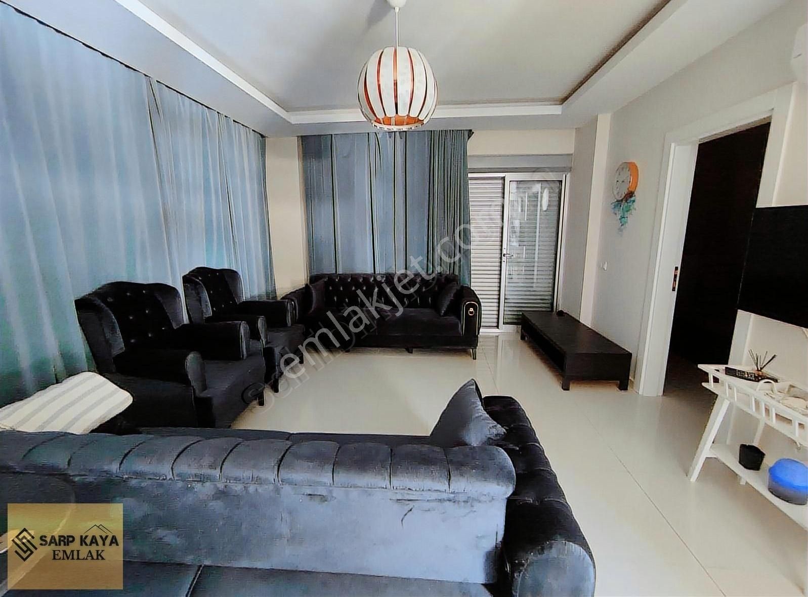 Alanya Kestel'de Denize 200 M Satılık Full Eşyalı 1+1 Daire - Görsel 4