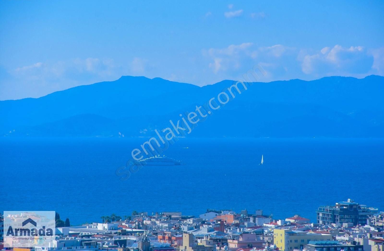 Kuşadası İkiçeşmelik'te Deniz Manzaralı Satılık 4+1 Dubleks