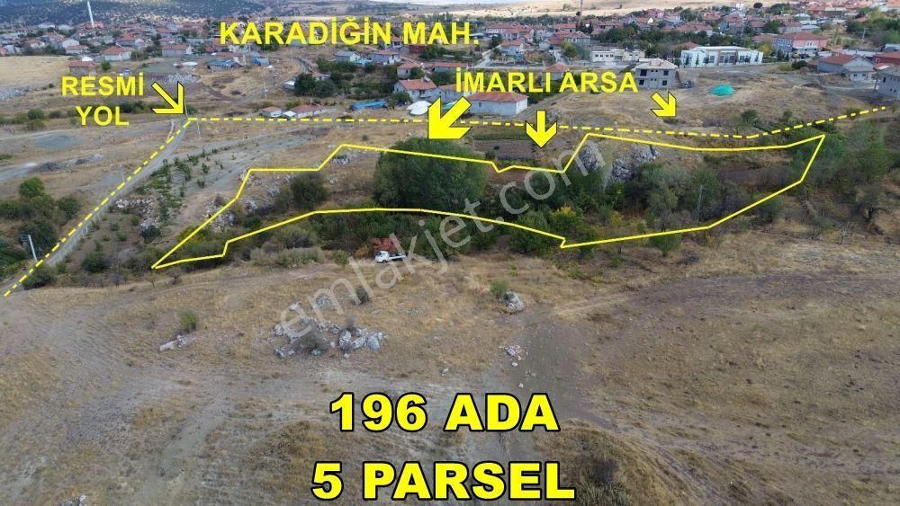 Konya / Meram / Karadiğin'de 3.457 M² Müstakil Tapu Ham Arazi