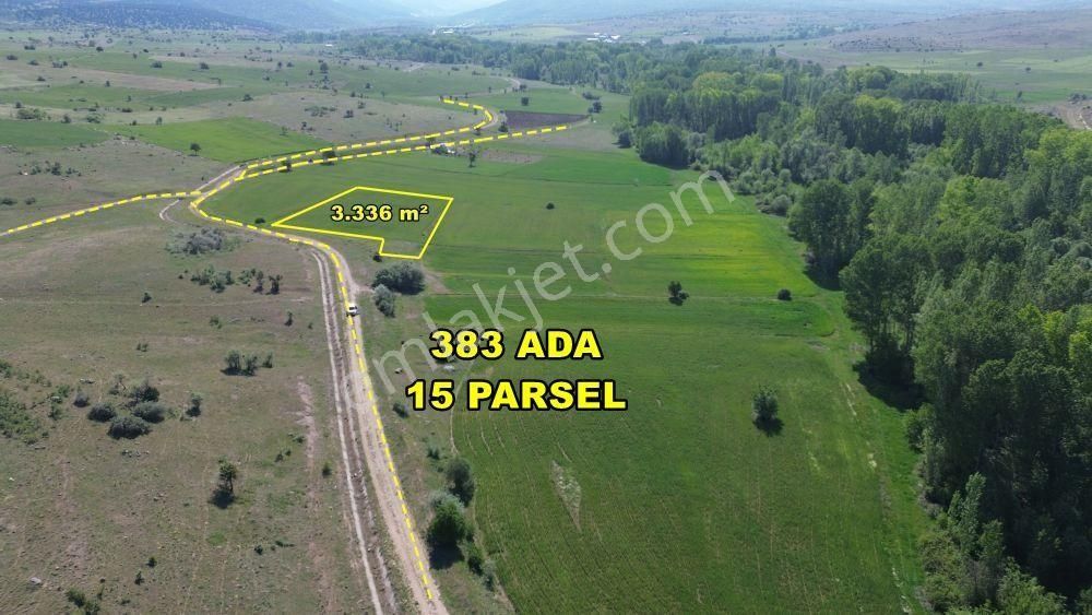 Konya / Akören / Tülce'de 3.336 M² Müstakil Tapulu Tarla