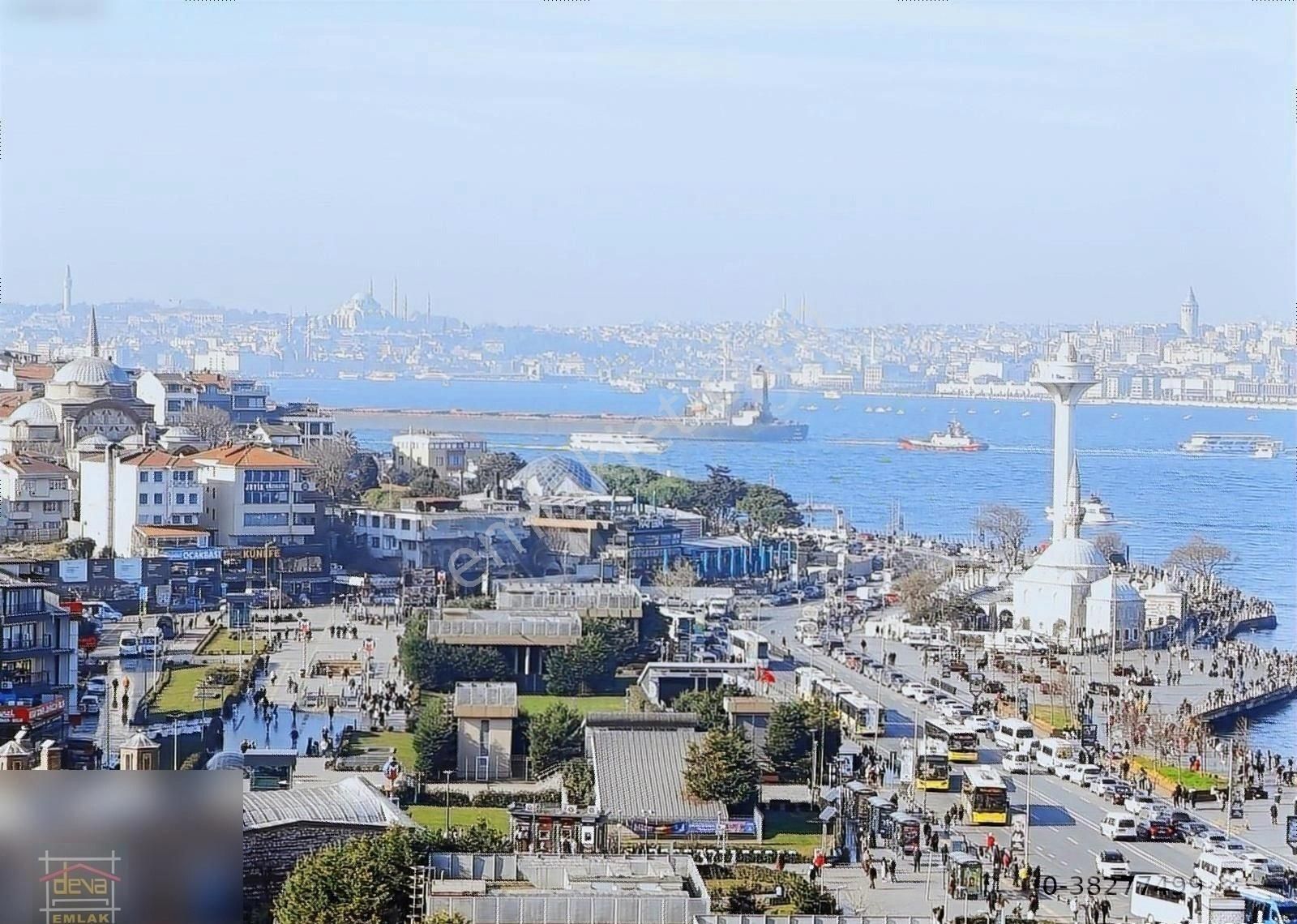 Devadan Tam Merkezde Panoramik Full Deniz Manzaralı 3+1 Dublex