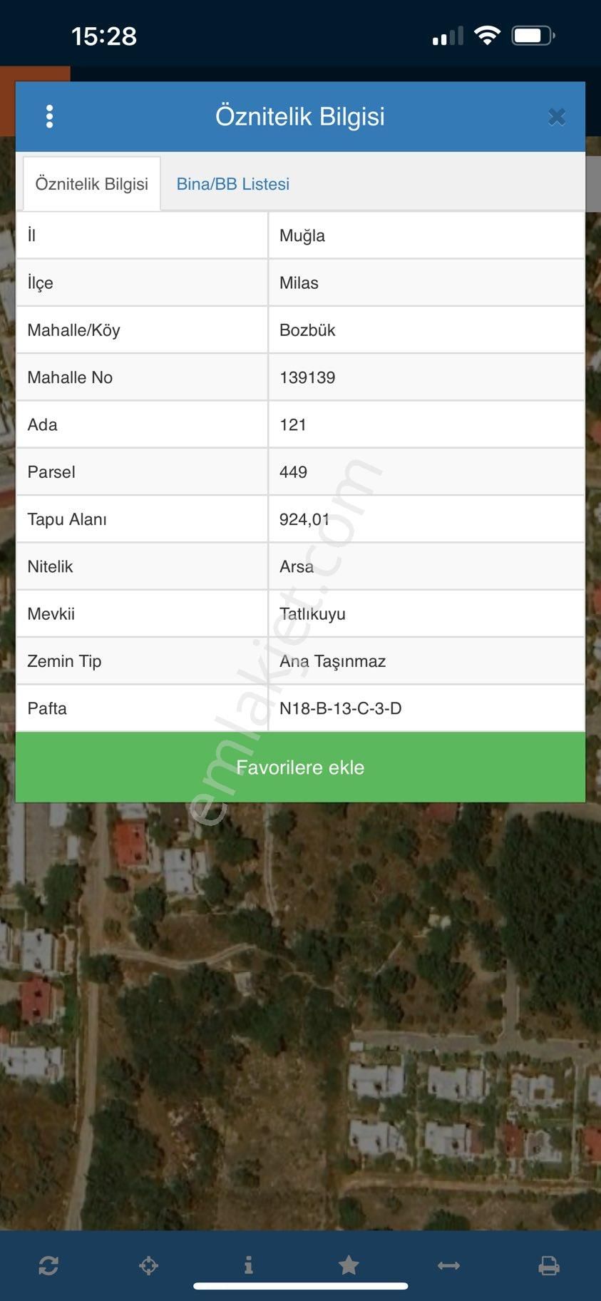 Muğla Milas Bozbük‘te Satılık 925 Metre Konut Artı Ticari Otel İmarlı Arsa - Görsel 2