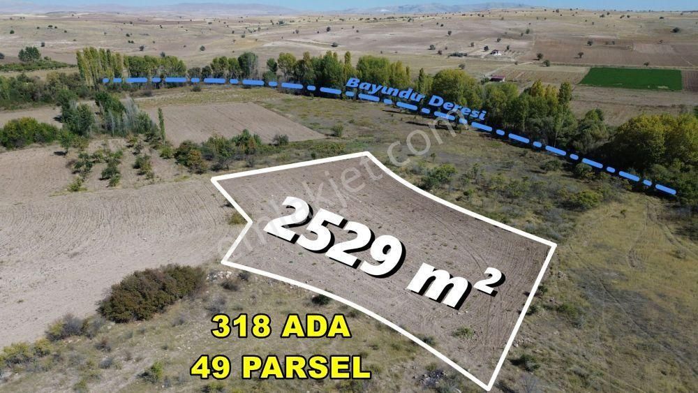 Konya / Akören / Tülce'de 2.529 M² Bayındır Deresi Yakınında Tarla