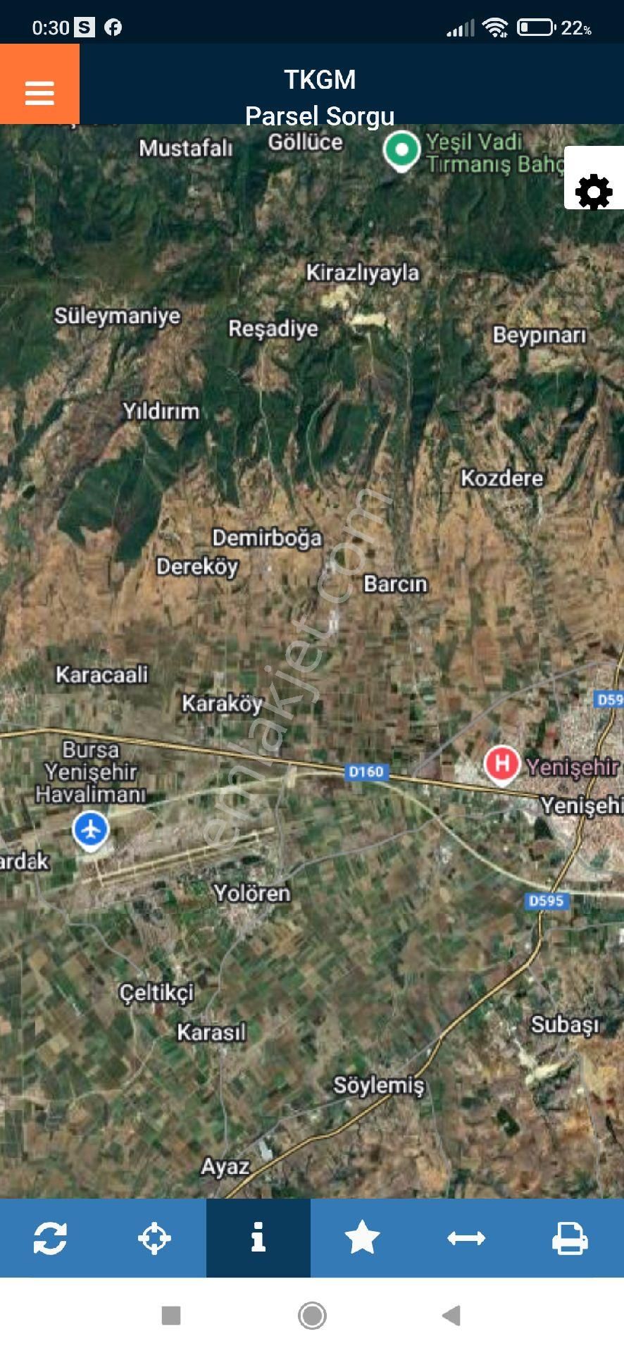 Nilvest'ten Yenisehir Barcın Da Kelepir Tarla